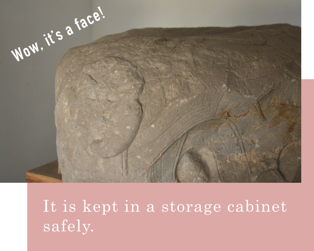 It is kept in a storage cabinet safety.